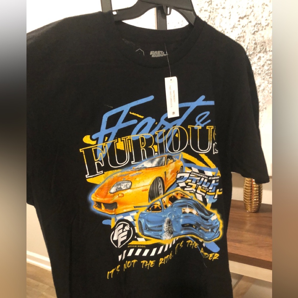 Fast and Furious Men t-shirt 100%cottonNOT FOR SALE
